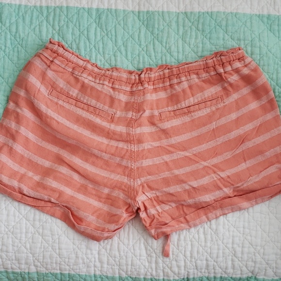 Old navy linen strip short - Picture 3 of 3
